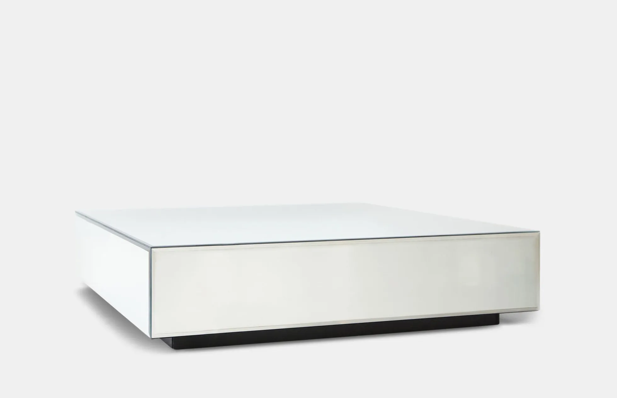 Mirror Block Coffee Table - 90 cm