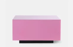 Mirror Block Table - 60 cm