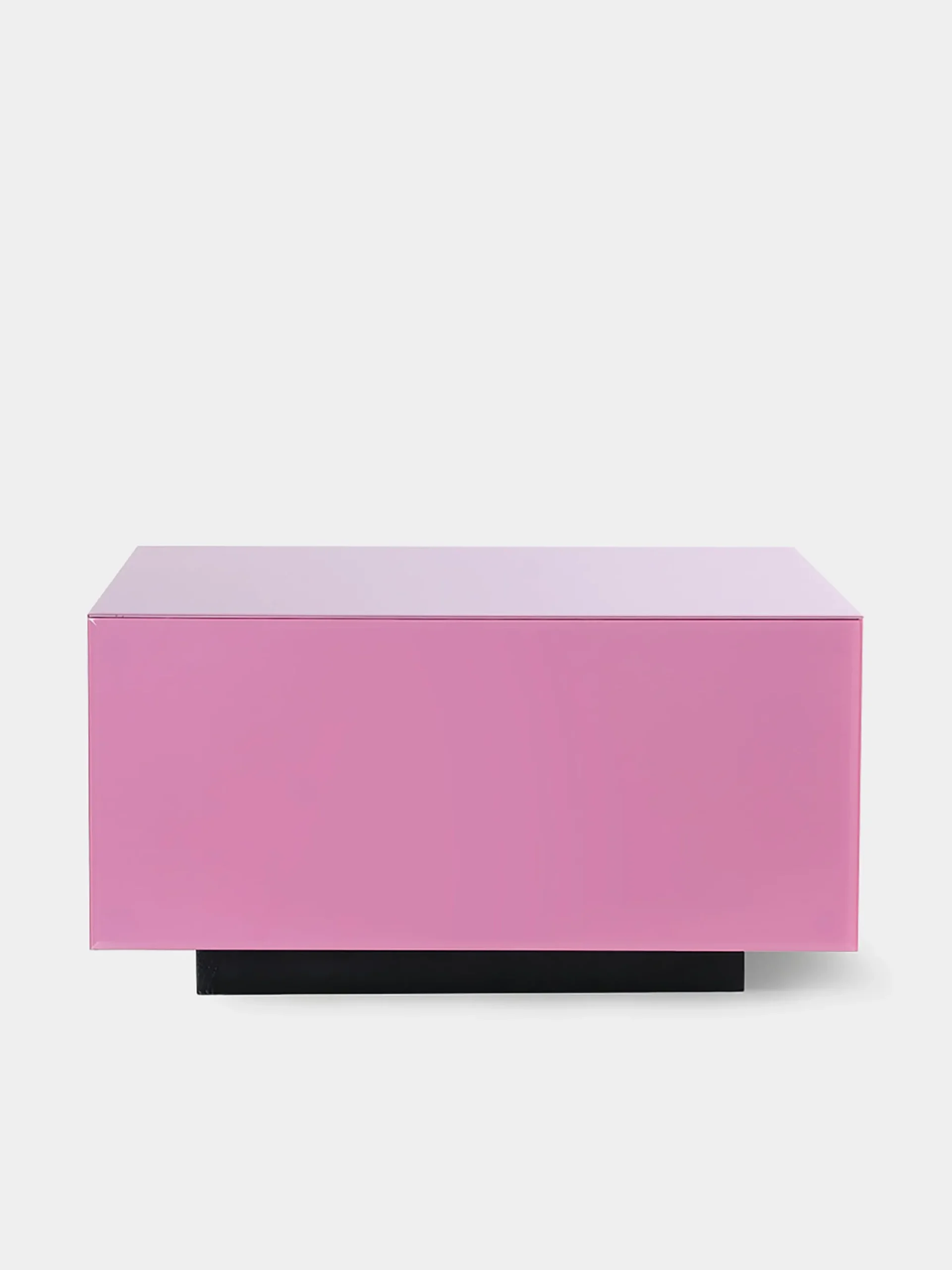 Mirror Block Table - 60 cm