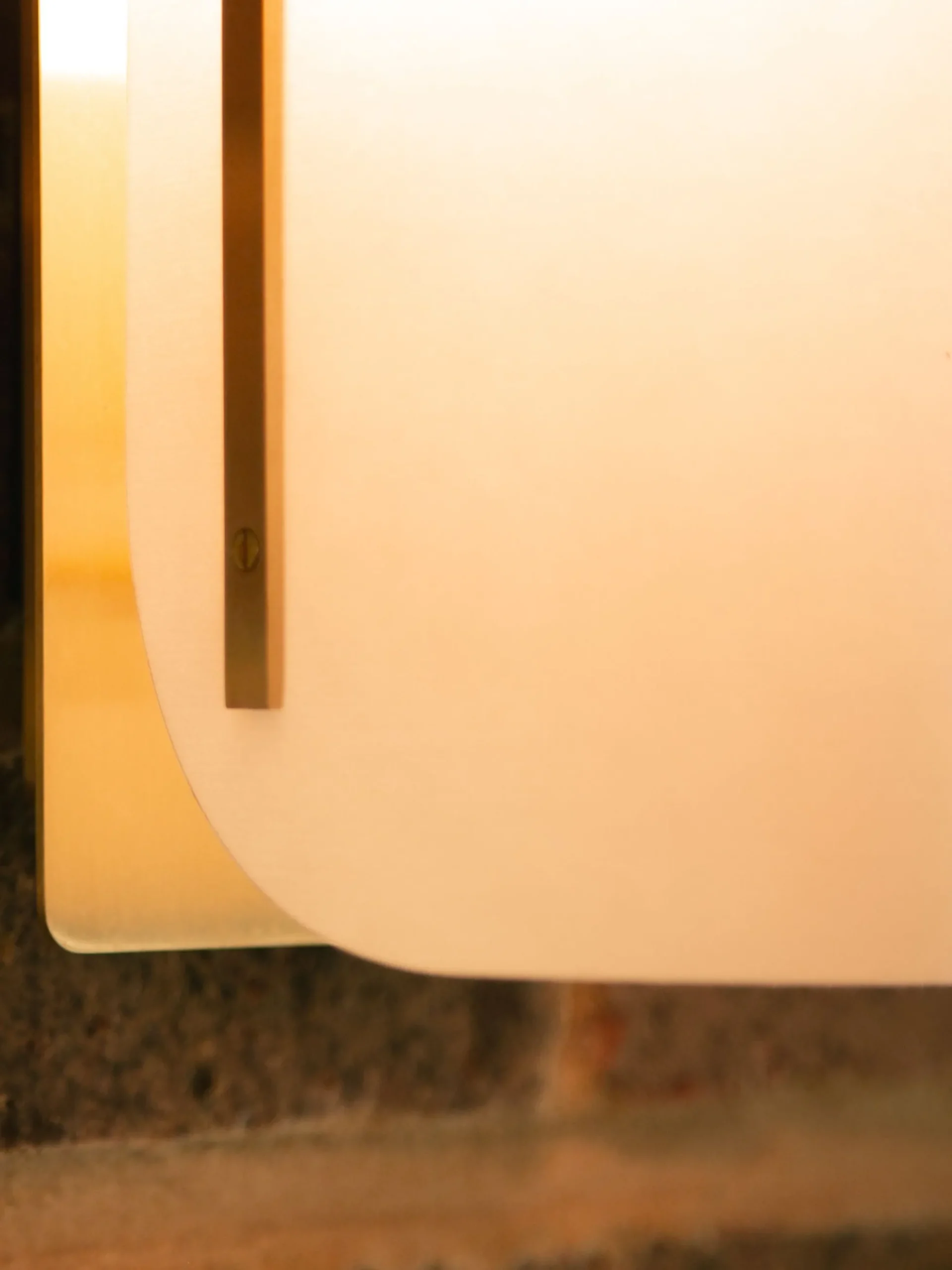 Modernist Metal Wall Lamp