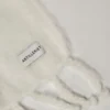 Mohair Tassel Throw - True White