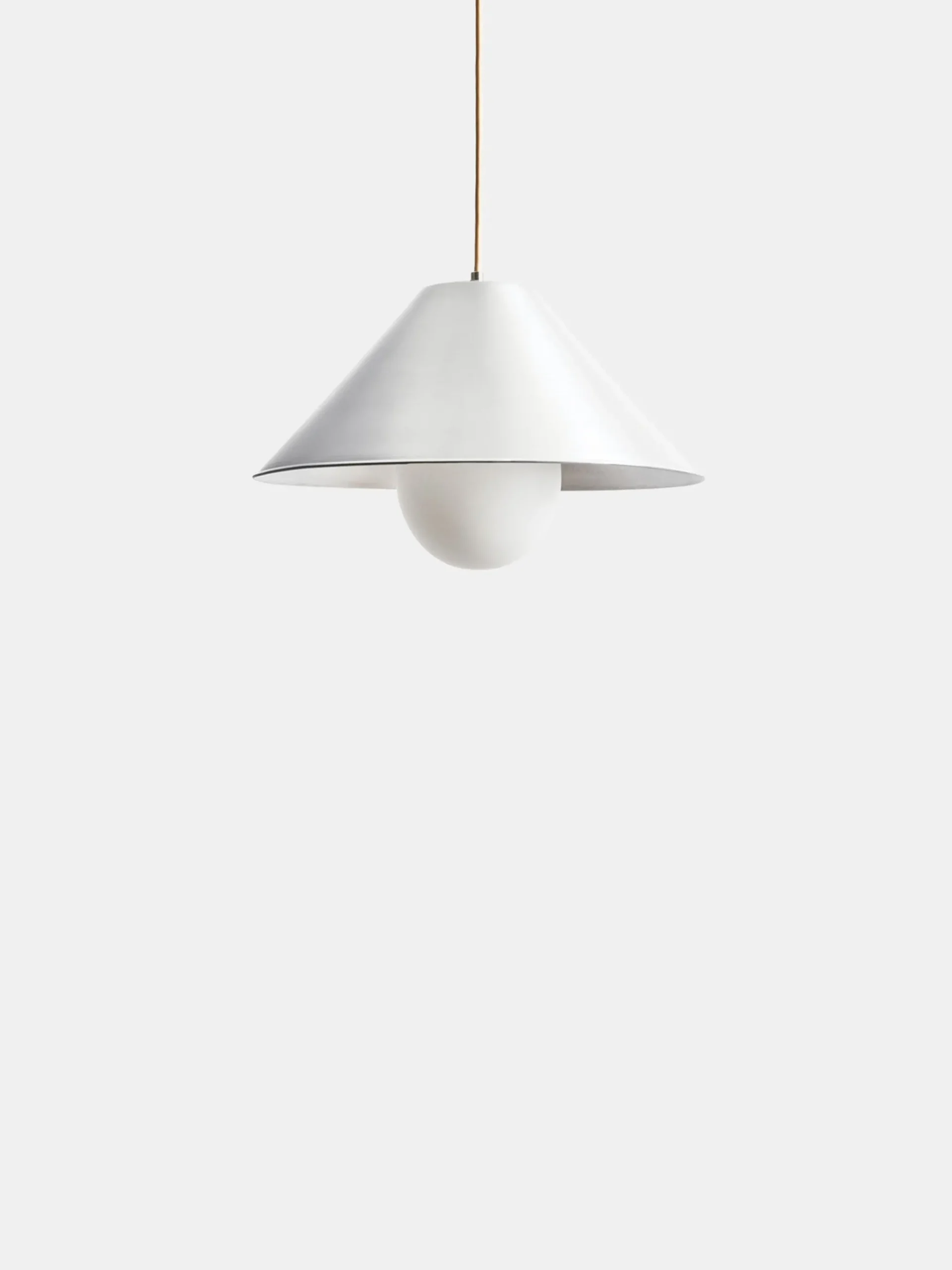 Monumental Pendant - Waxed Aluminum