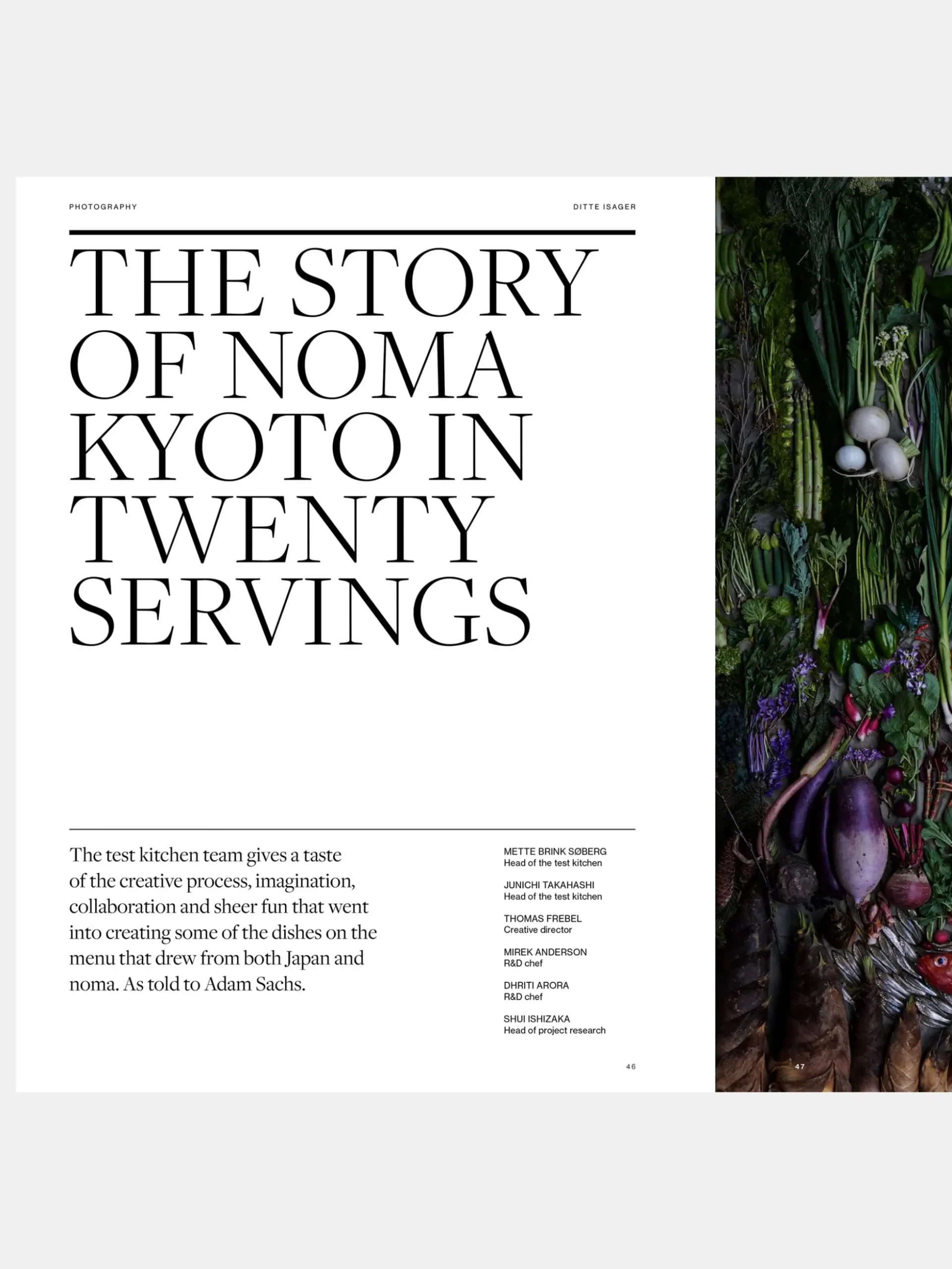 Noma in Kyoto