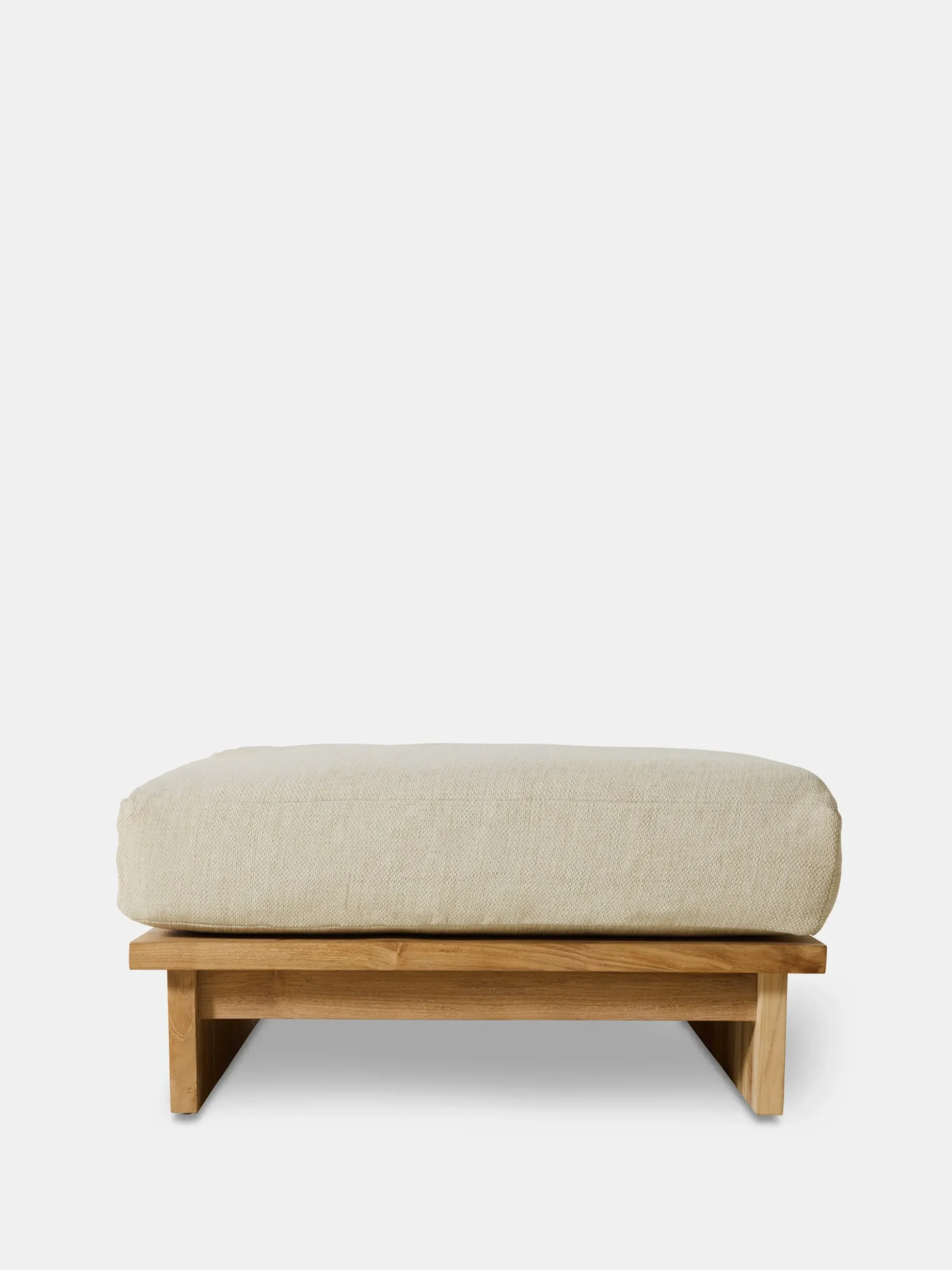 Outdoor Pouf Teak