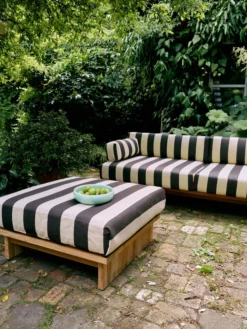 Outdoor Pouf Teak