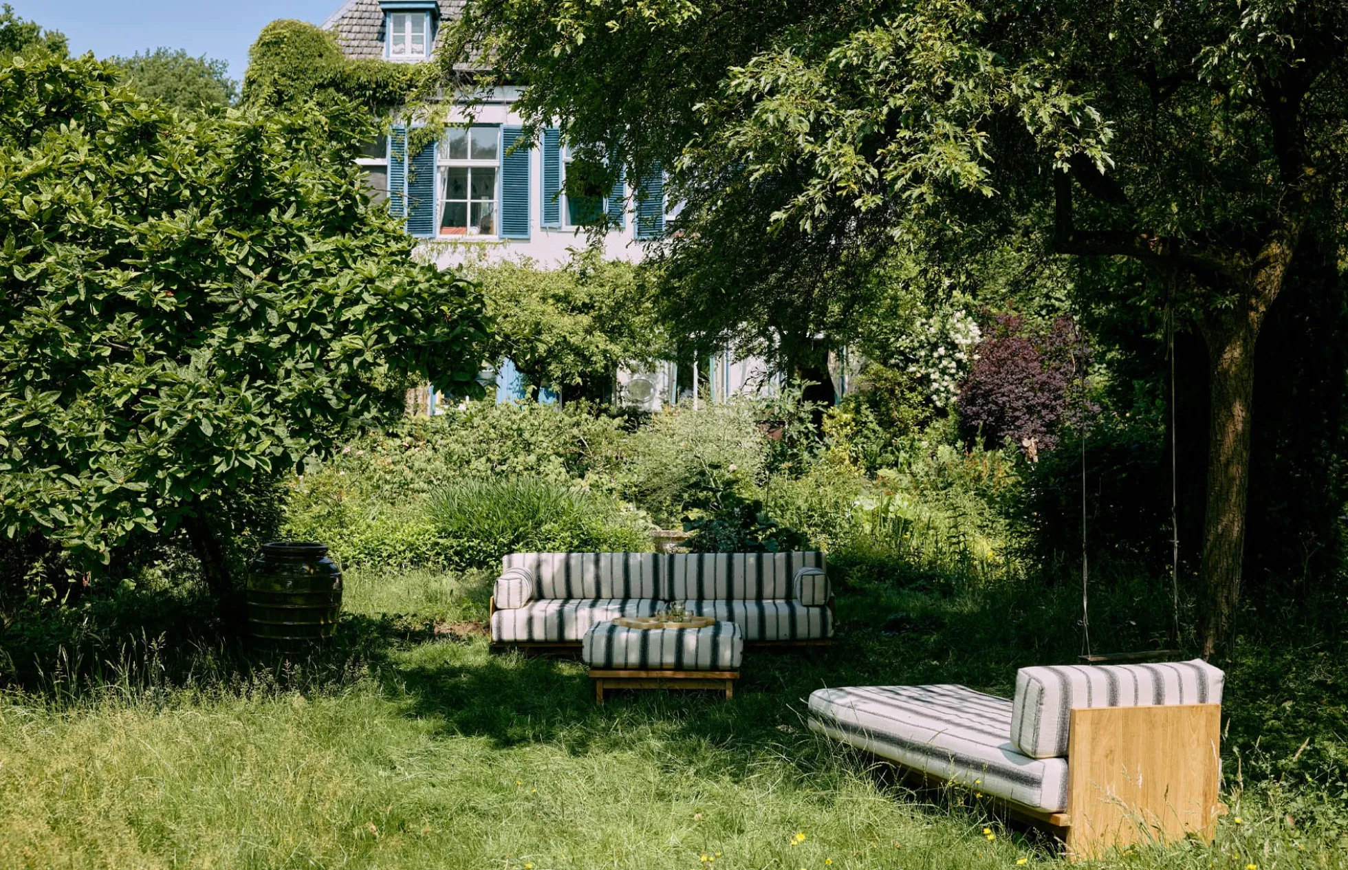 Outdoor Sofa Teak