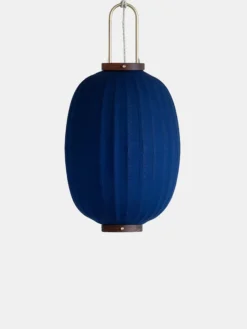 Oval Pendant - Indigo