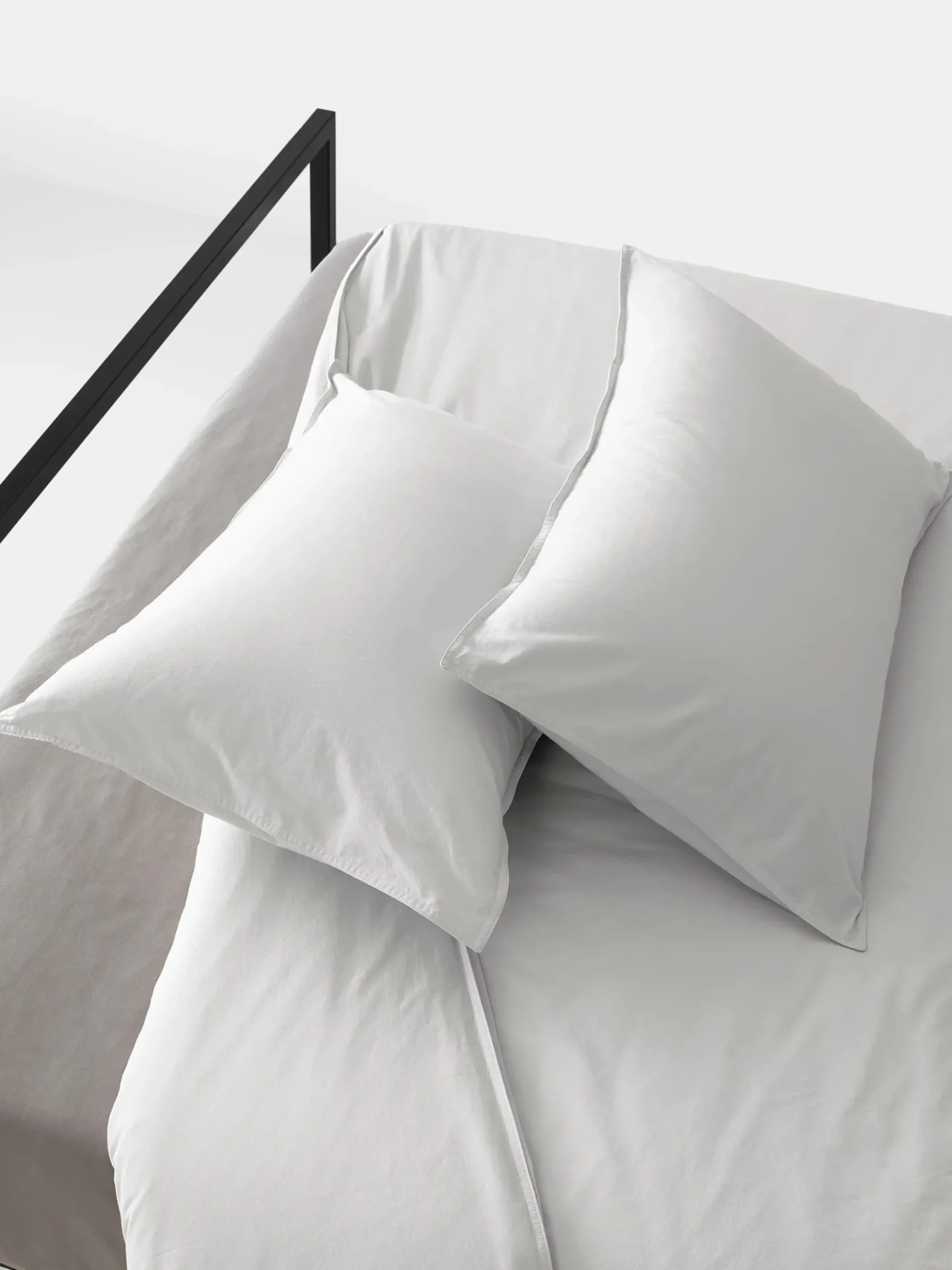 Percale Cotton Pillow Case 50x60 - Set of 2