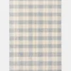 Plaid - Blue/Cream
