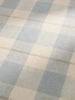 Plaid - Blue/Cream