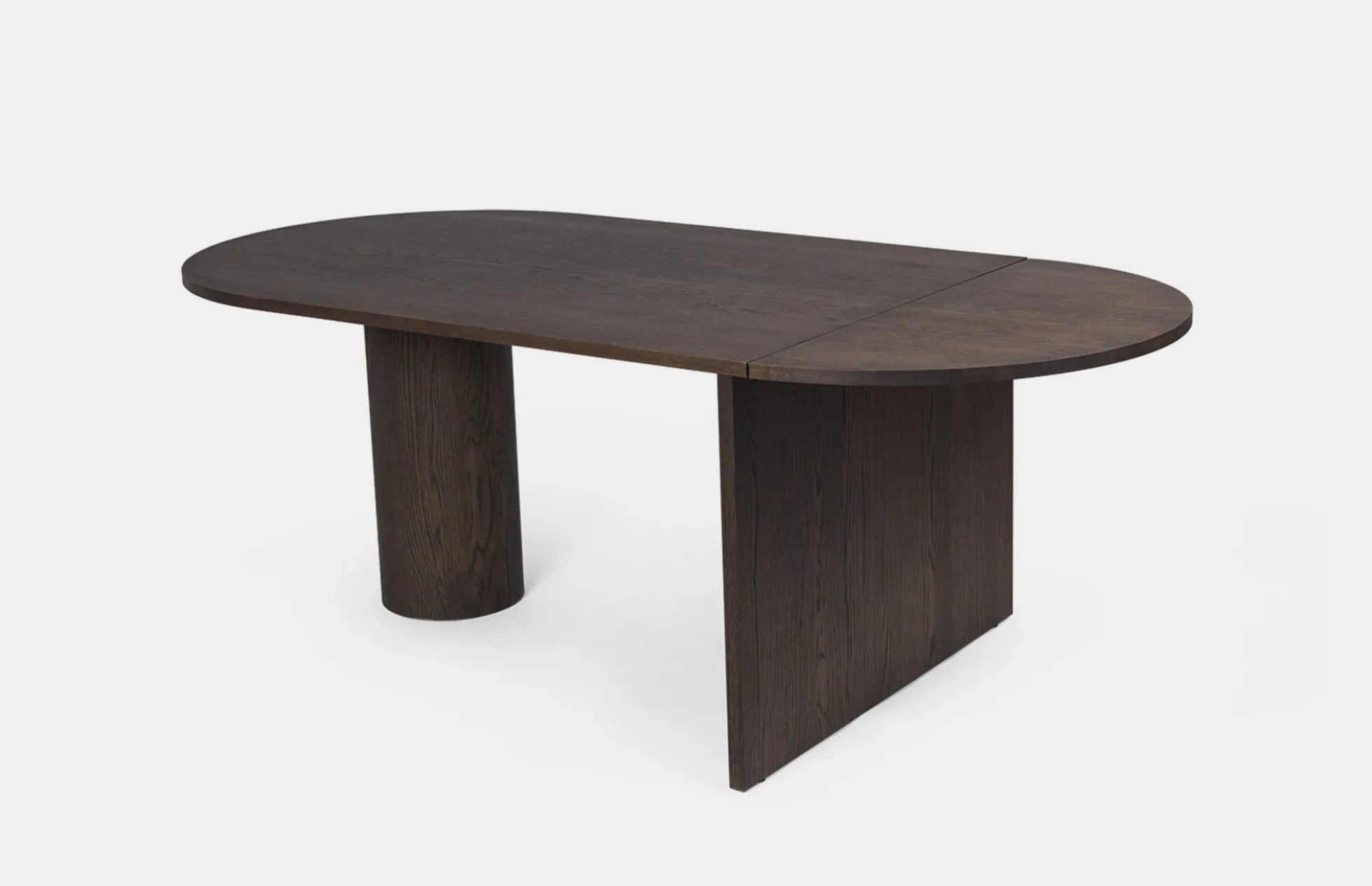 Pylo Dining Table - Dark Stained Oak