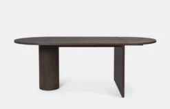 Pylo Dining Table - Dark Stained Oak