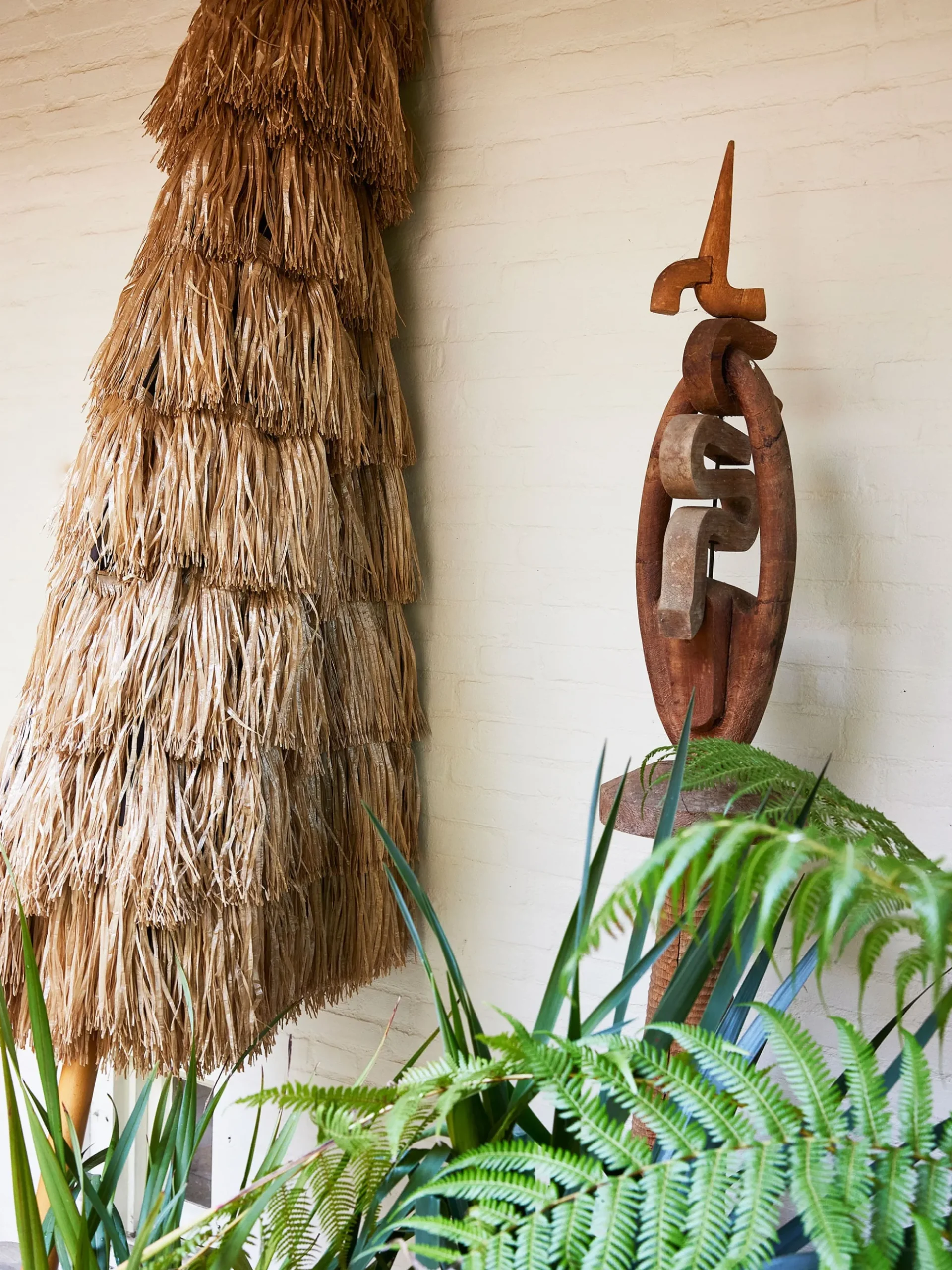 Raffia Patio Umbrella