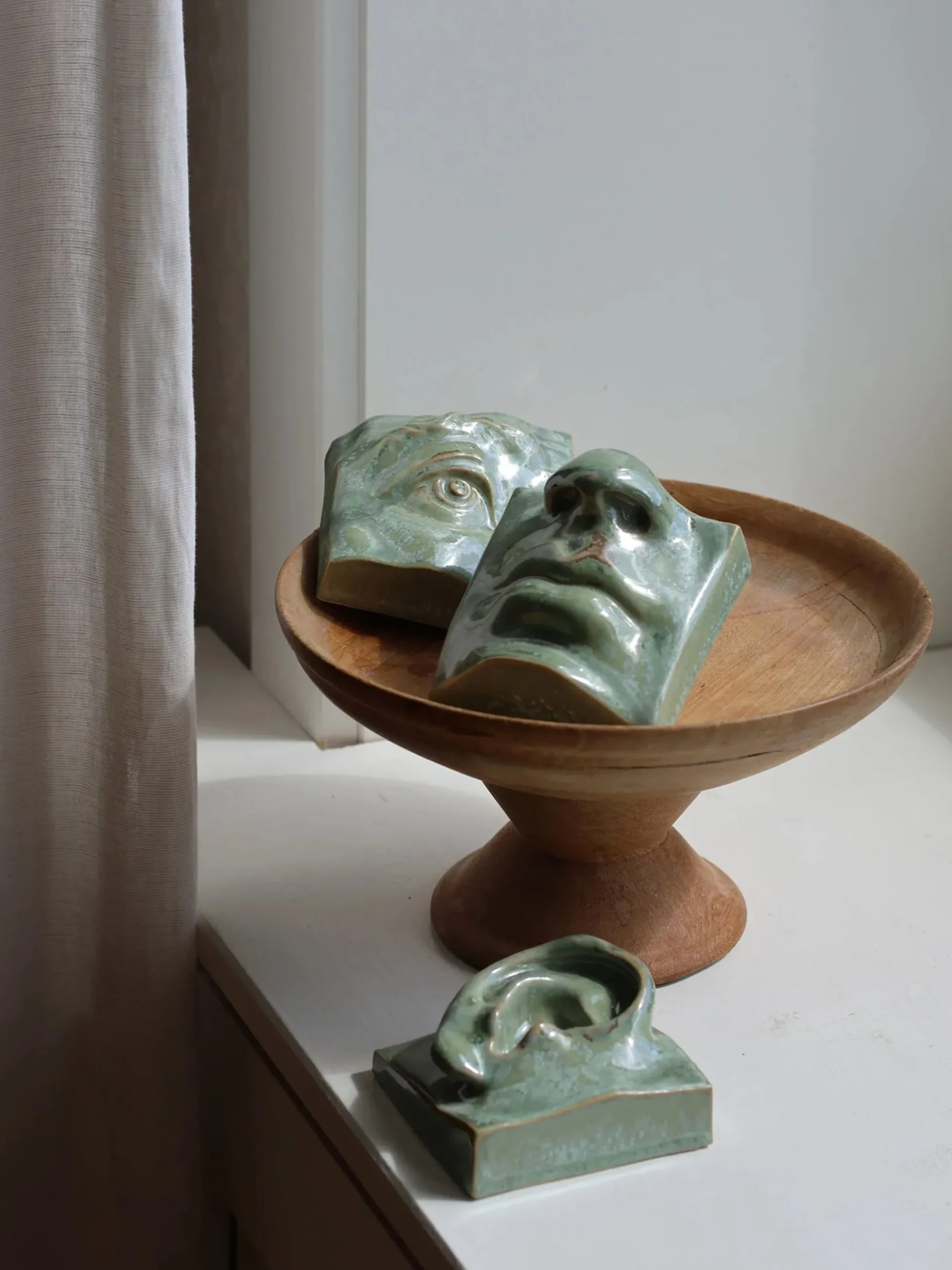 Relief set of 3 - Green