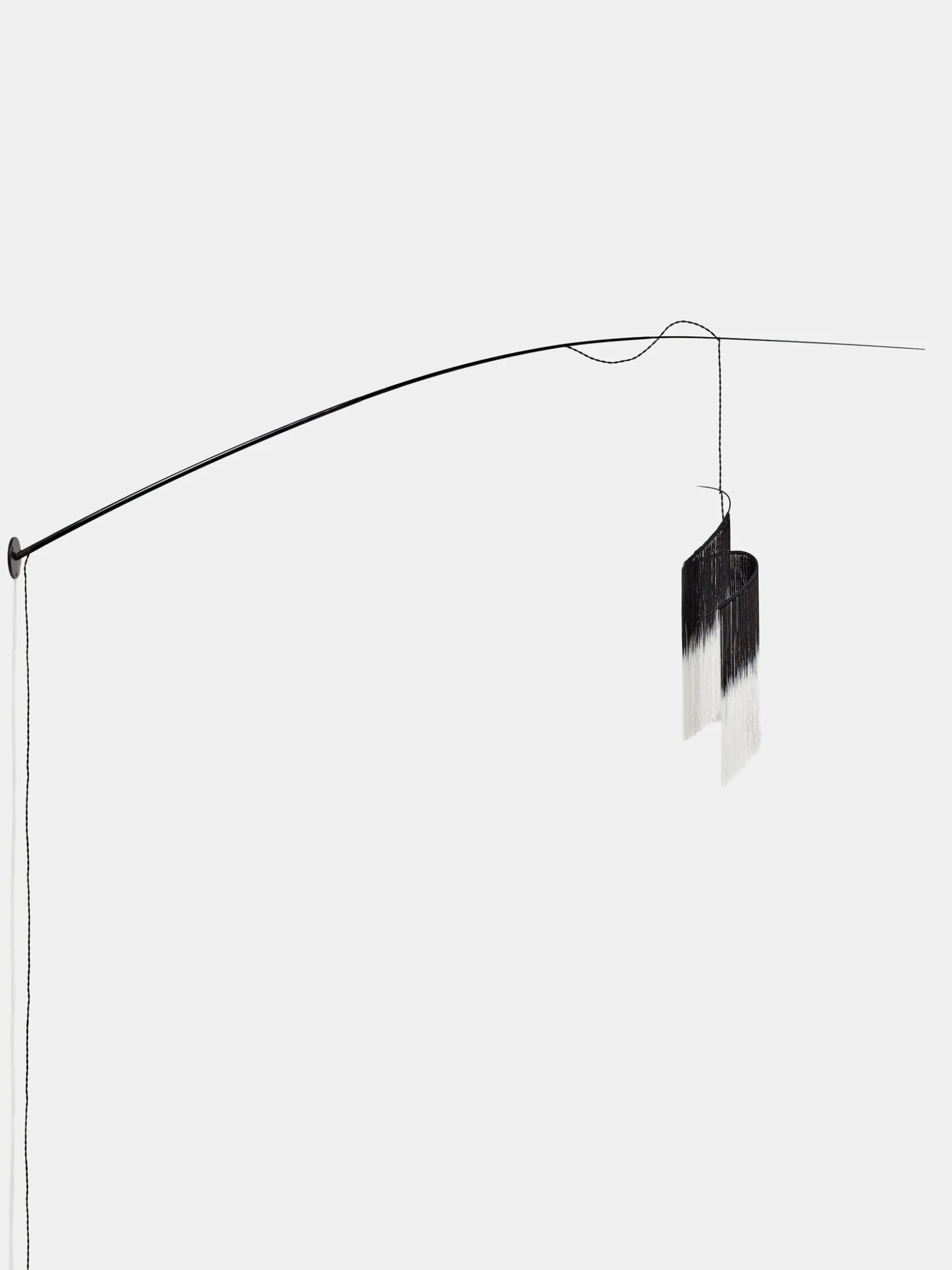 Rey 2 Wall Lamp Black/White