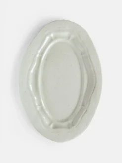 Réfectoire Oval Dish Sable Brillant - Large