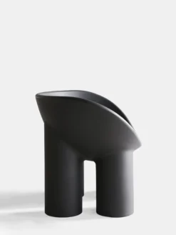 Roly Poly Armchair - Eco Black
