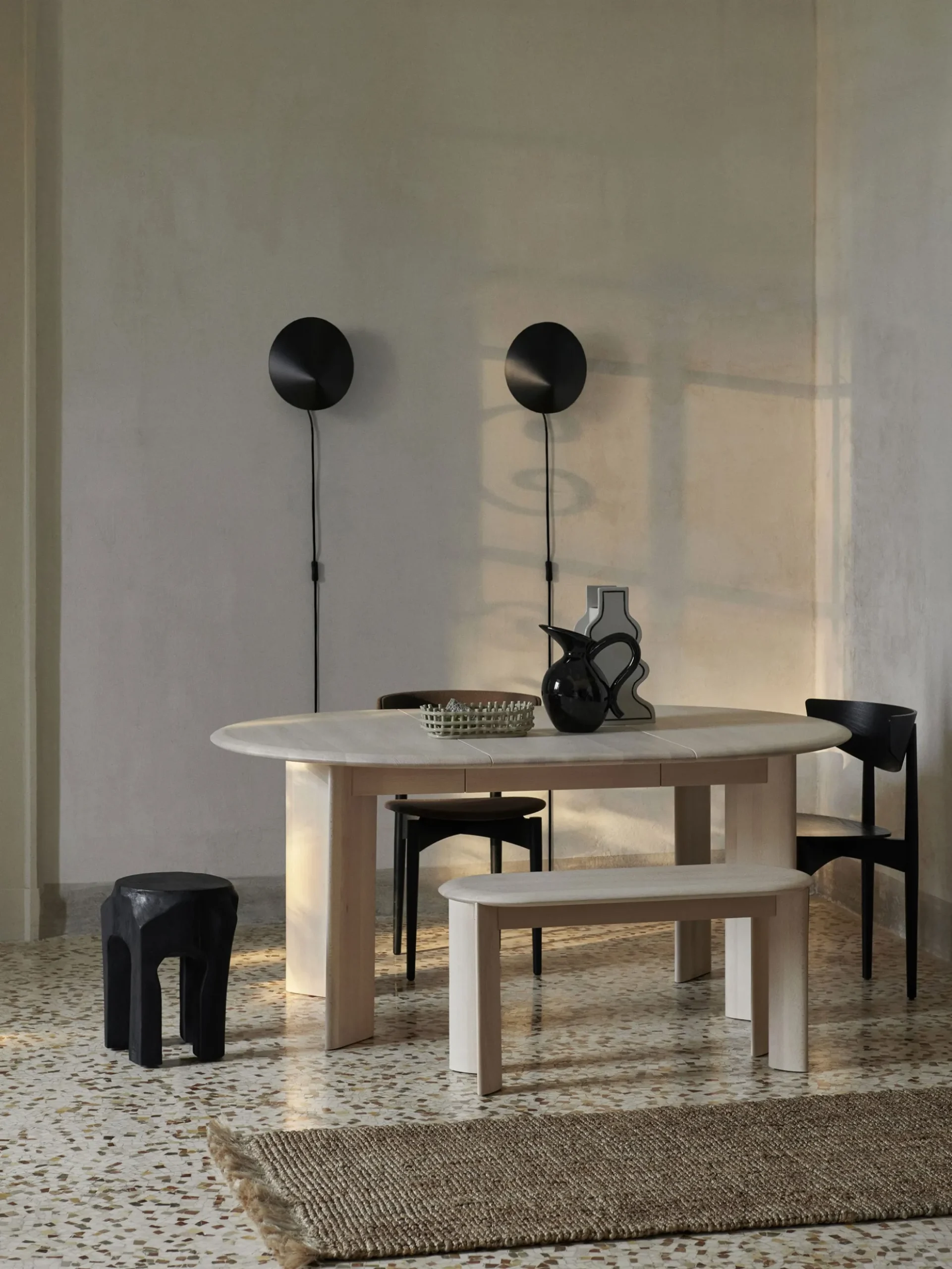 Root Stool - Black Stained