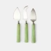 Sage Cheese Knives - Set of 3