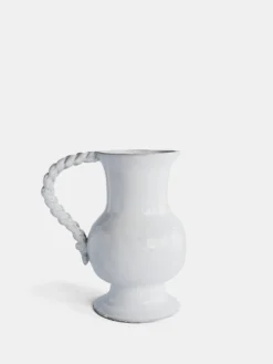 Setsuko Pitcher with Braided Handle