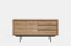 Shadow Sideboard – Black Frame – 2 Doors