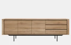 Shadow Sideboard – Black Frame – 3 Doors