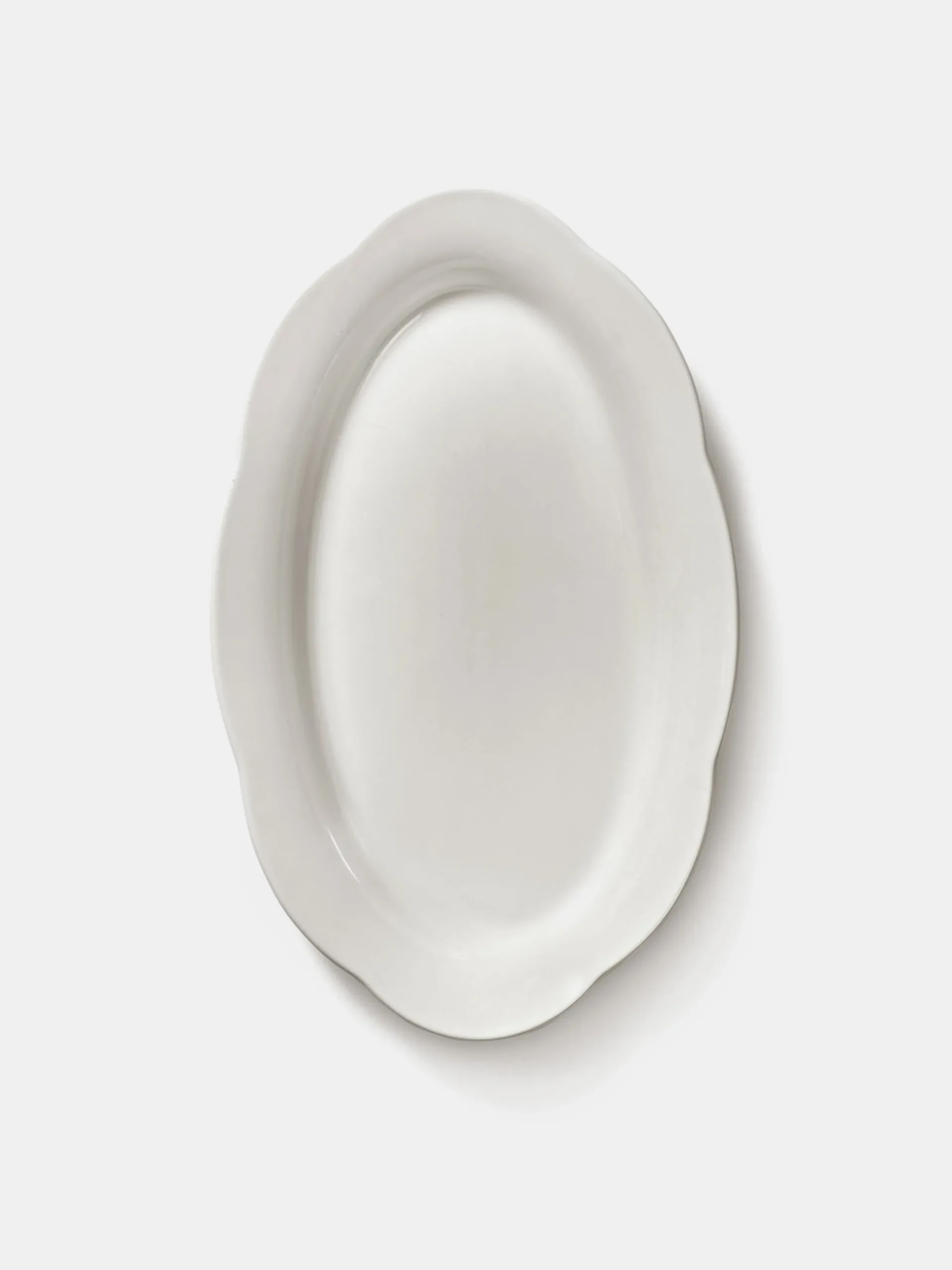 Silhouette High Oval Plate