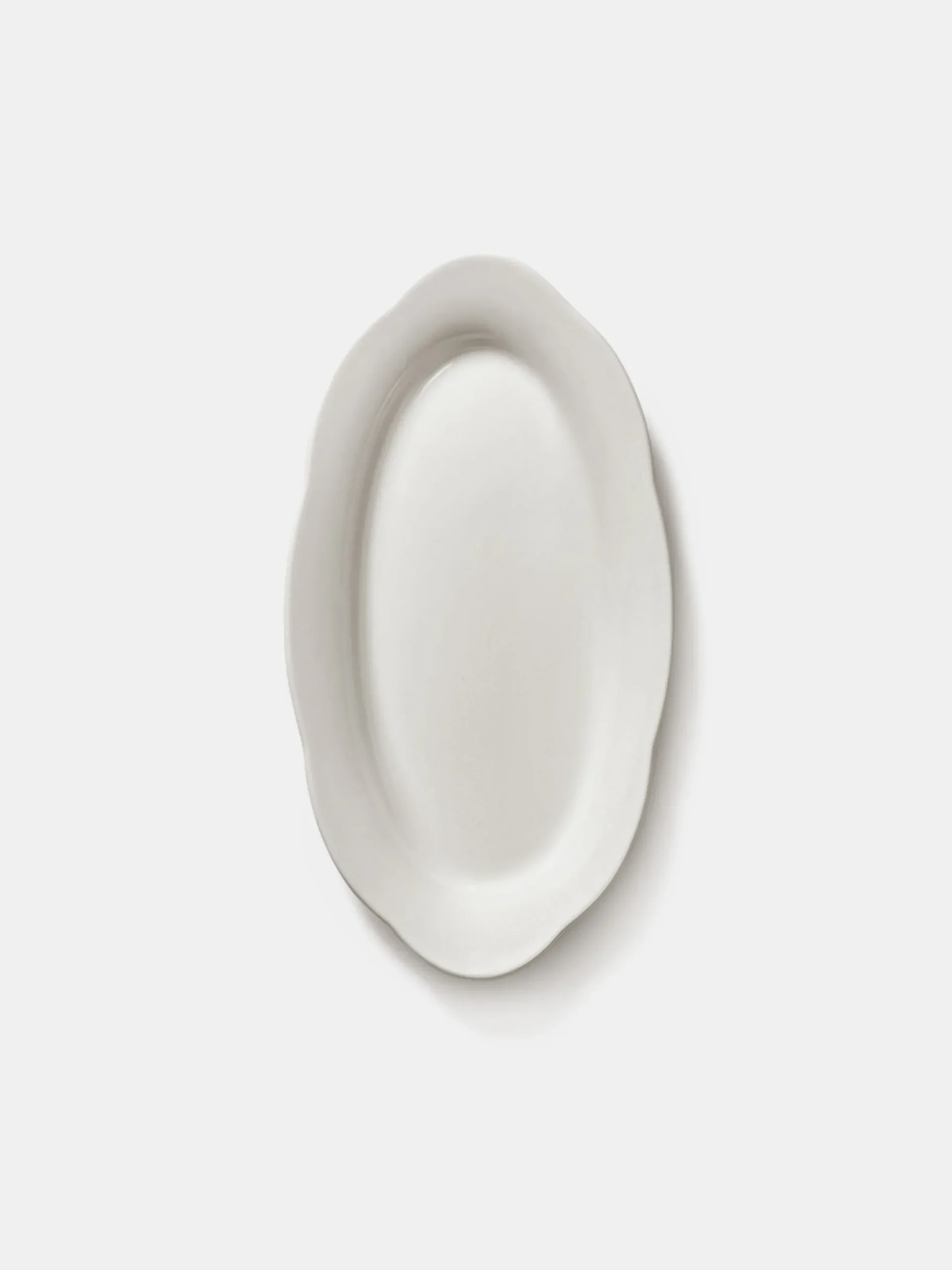 Silhouette High Oval Plate