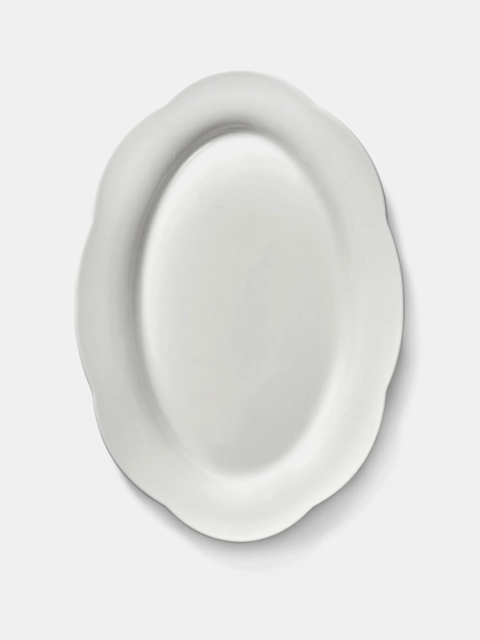 Silhouette High Oval Plate