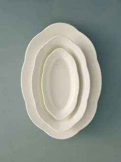 Silhouette High Oval Plate