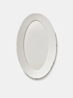 Silhouette Oval Plate