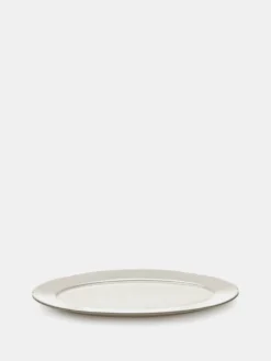 Silhouette Oval Plate