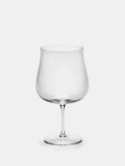 Silhouette Red Wine Glass