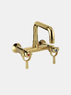 SP Wall Mounted Tap Swivel L200 - Brass