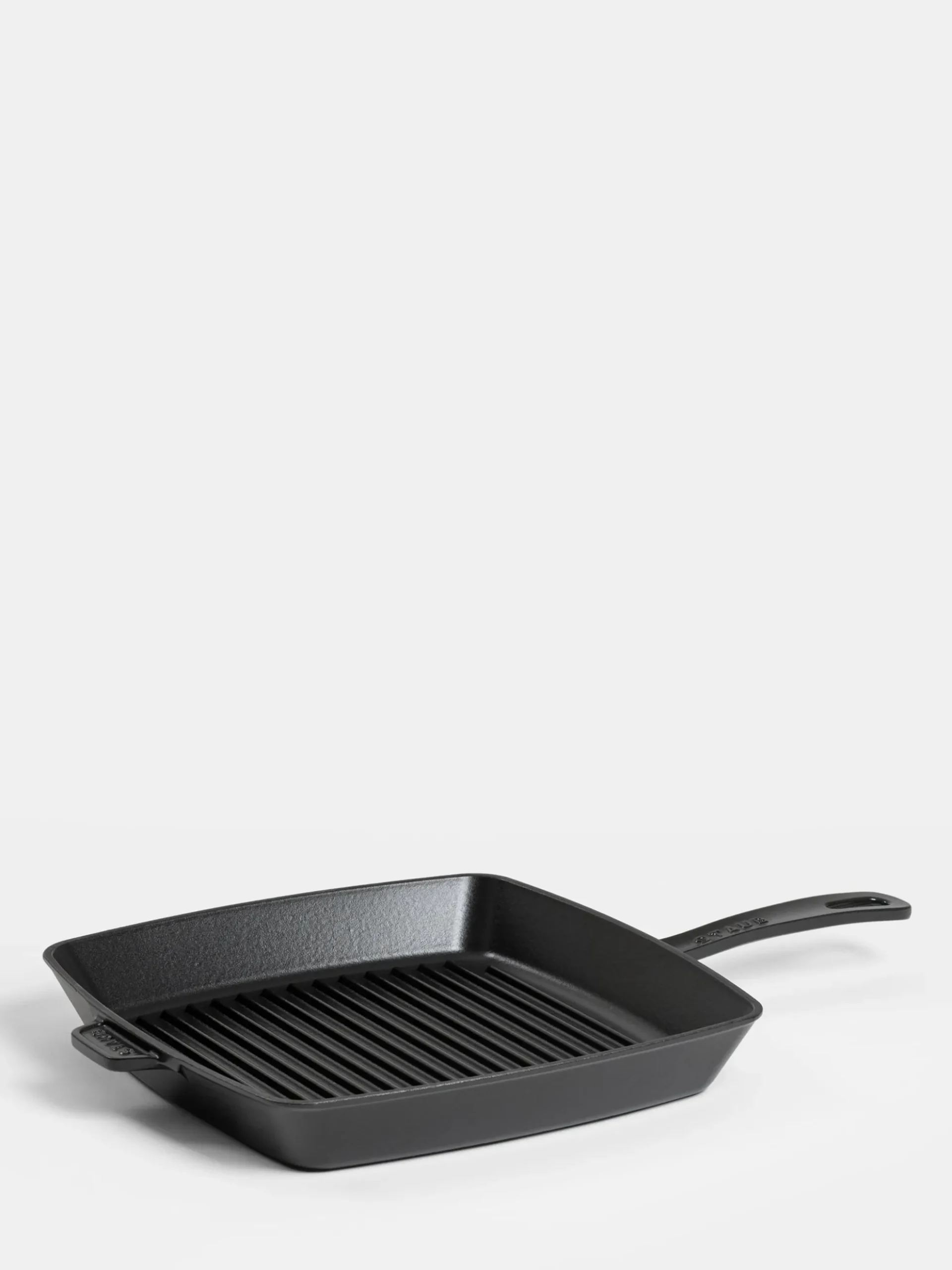 Square Cast Iron Grill Pan Black - 30 cm