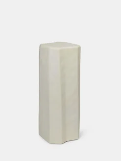 Staffa Pedestal - Ivory