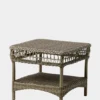 Susy Exterior Side Table - Antique Grey