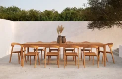 Teak Bok Outdoor Dining Table