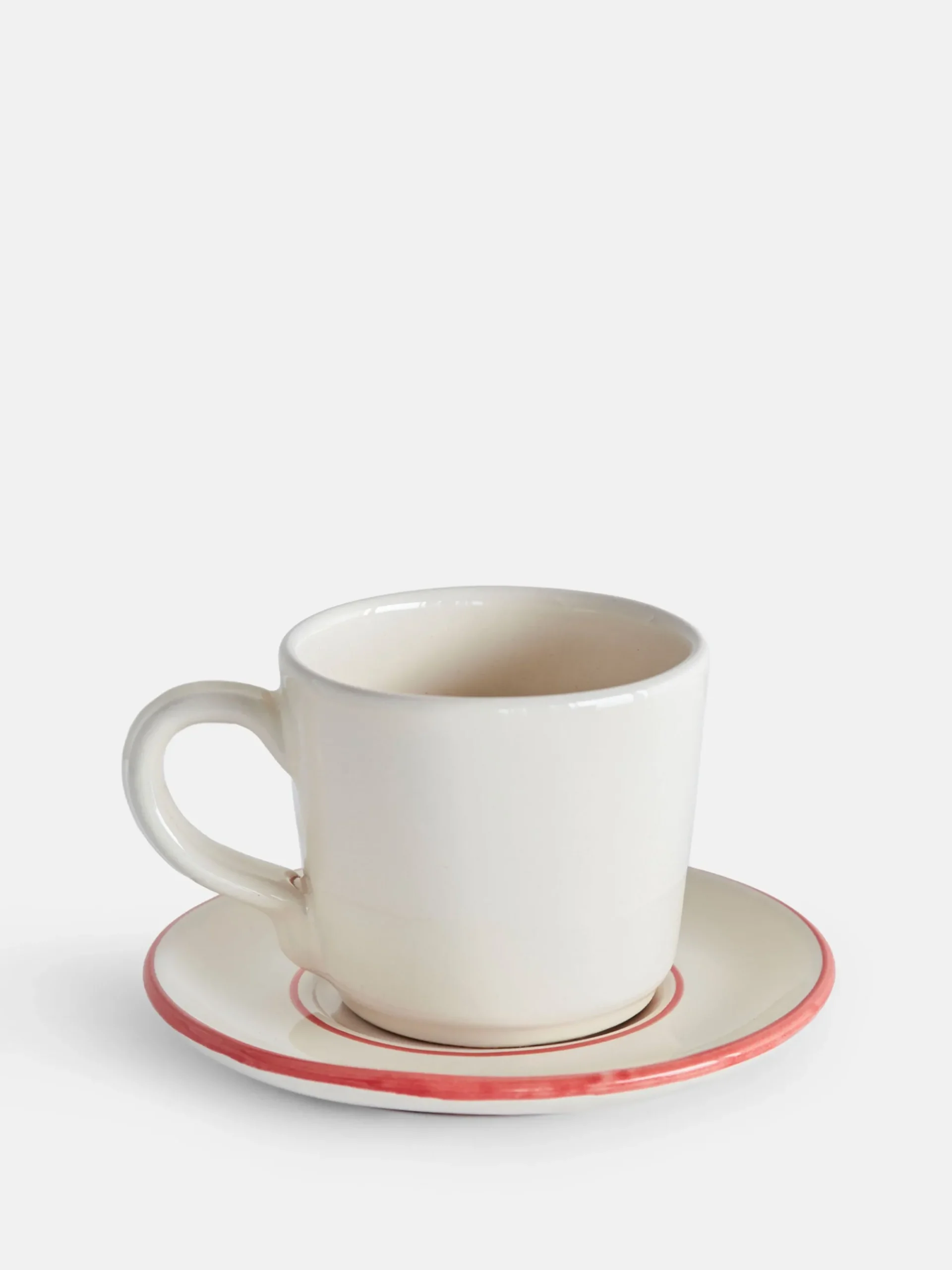 The Line - Coffee Cup with Saucer