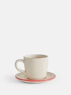 The Line - Coffee Cup with Saucer