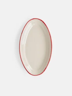 The Line - Oval Plate Medium