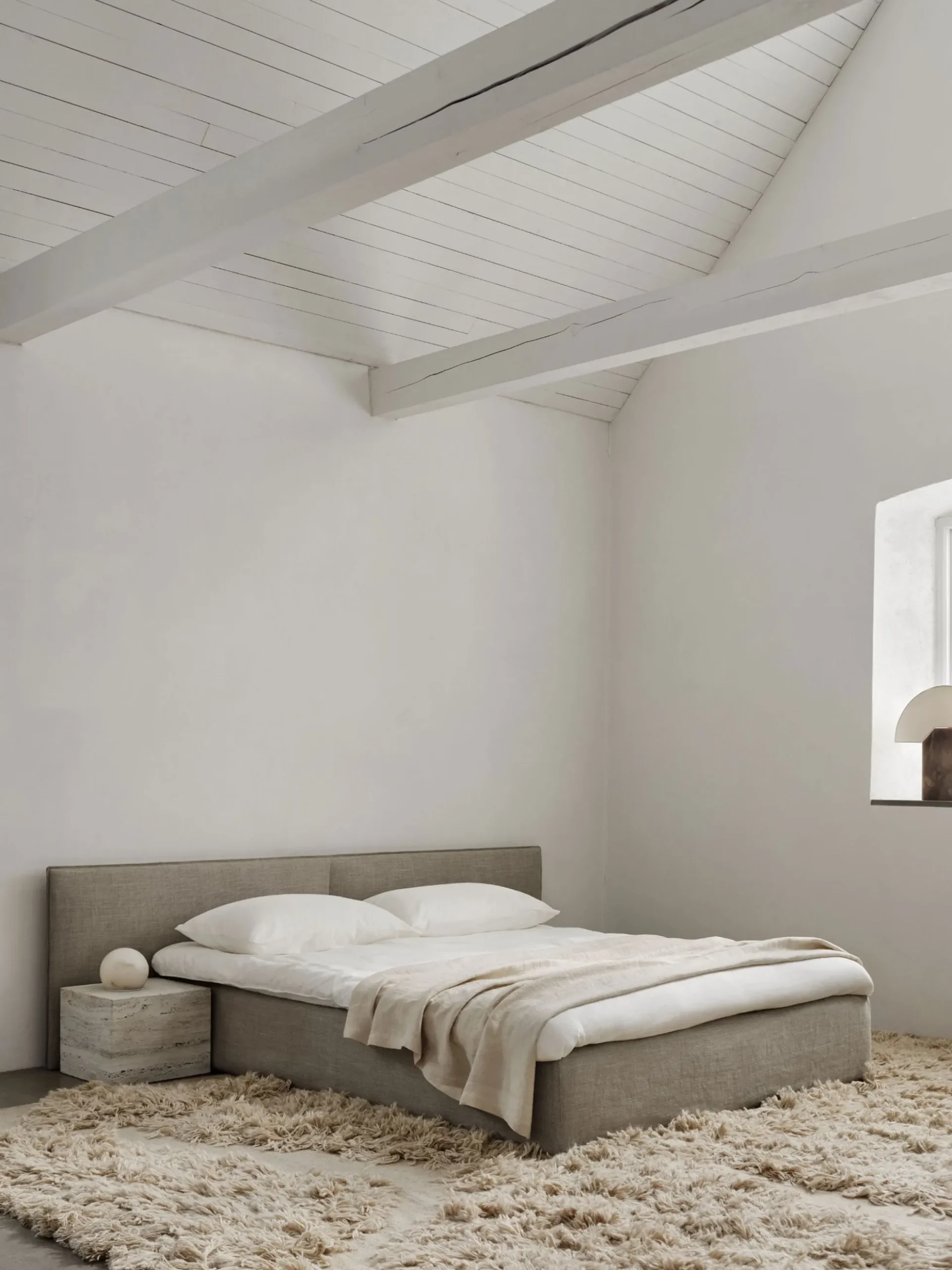 The Nightstand Travertine