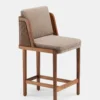 Throne Bar Stool - Rattan