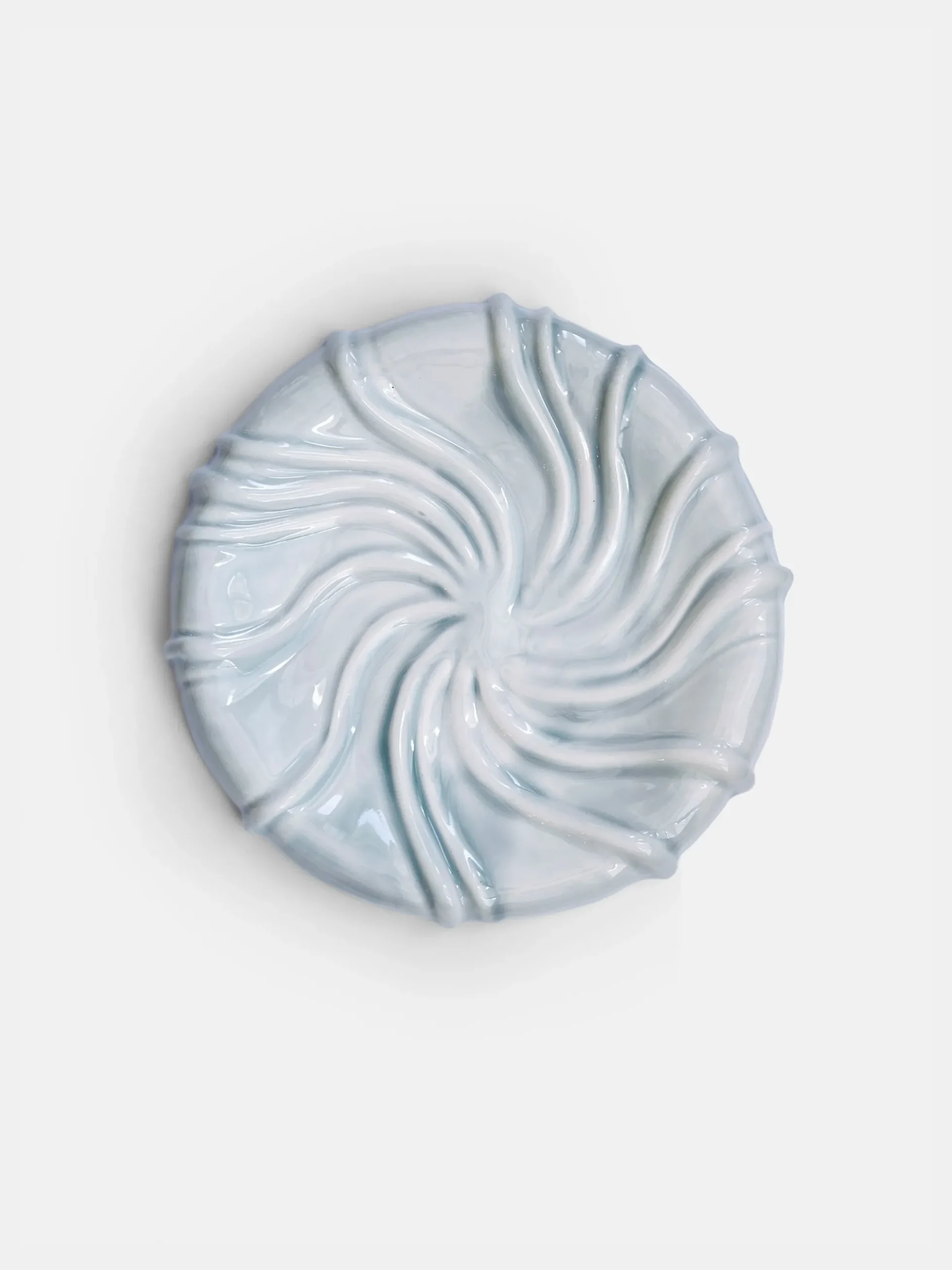 Tides Plate - Blue