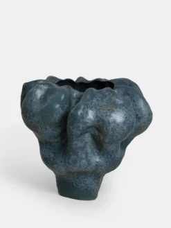 Timna Vase Short - Aged Iron