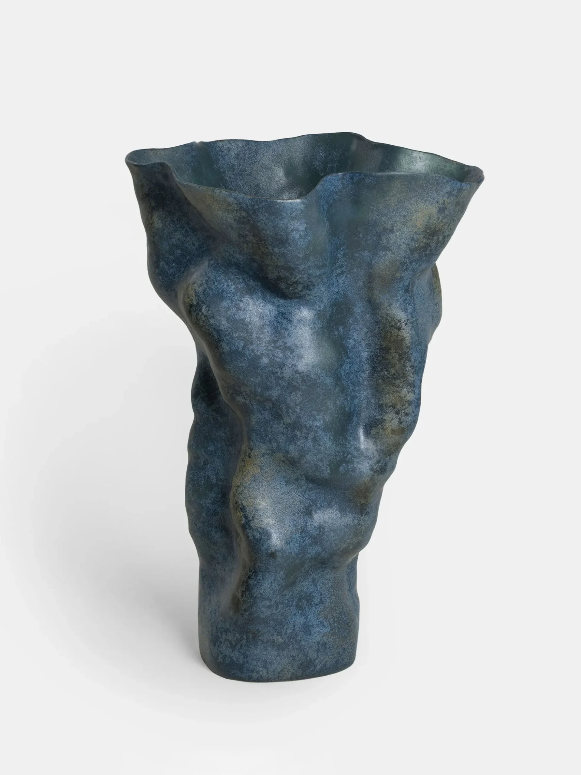 Timna Vase Tall - Aged Iron