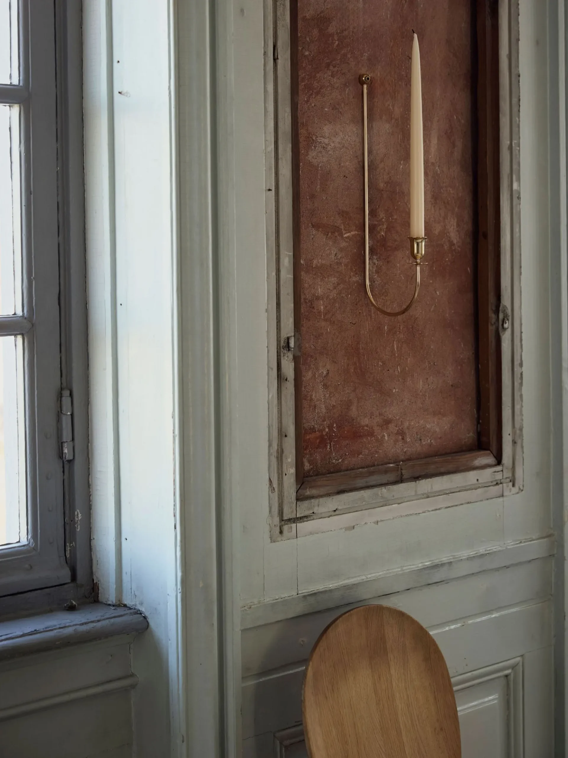 Totem Sconce - Brass