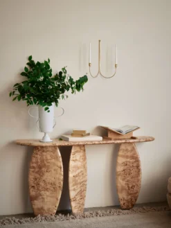 Totem Twin Sconce - Brass
