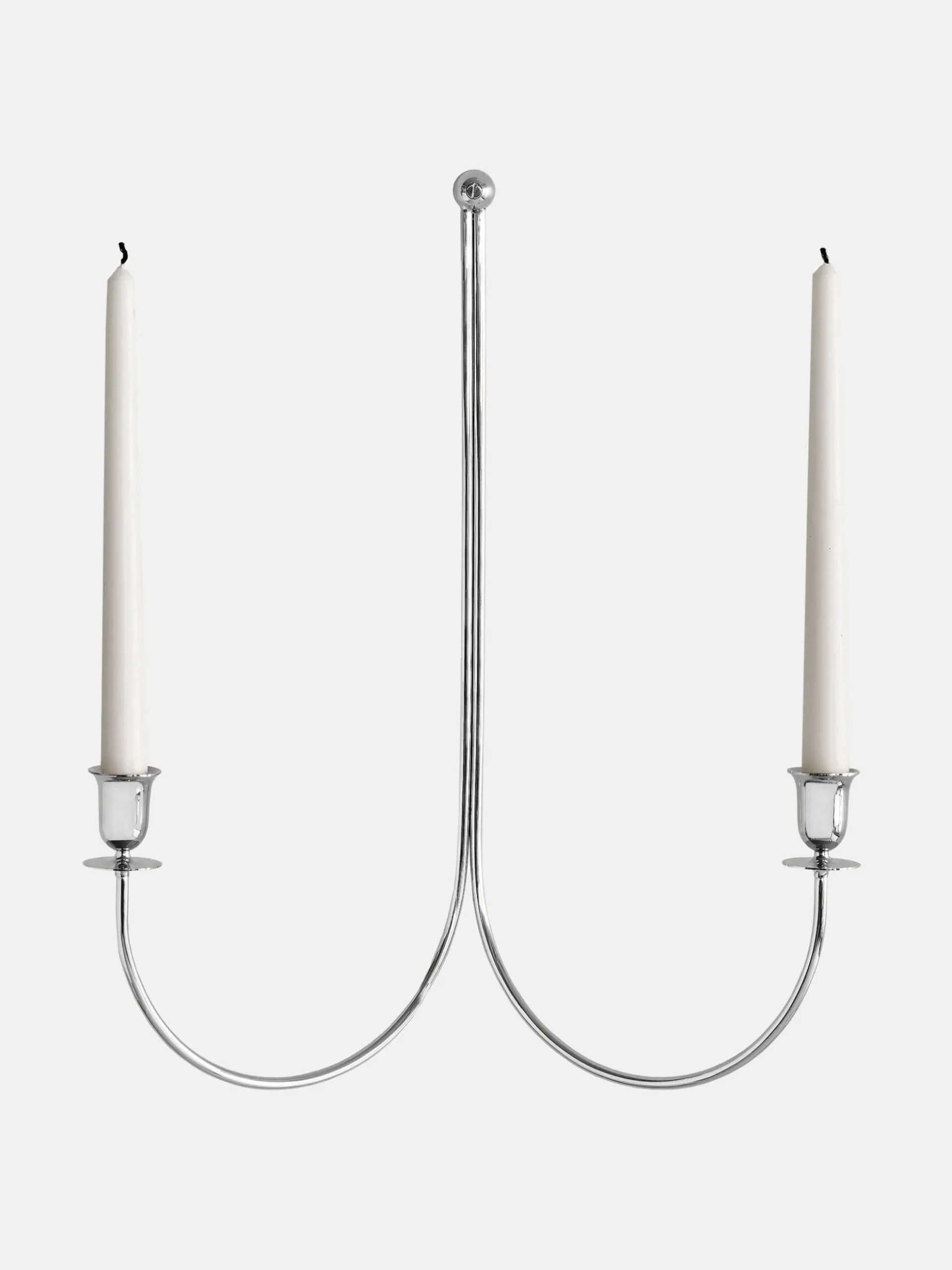 Totem Twin Sconce - Silver