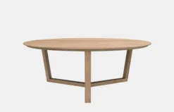 Tripod Coffee Table – Oak – Ø96